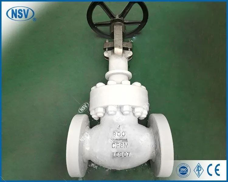 CF8M Cryogenic Globe Valve factory