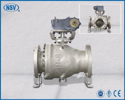 Válvula de bola de sellado duro de tres-vías